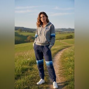 Rare Aviator Nation x Soul Cycle Collab Hoodie $ Vintage Joggers